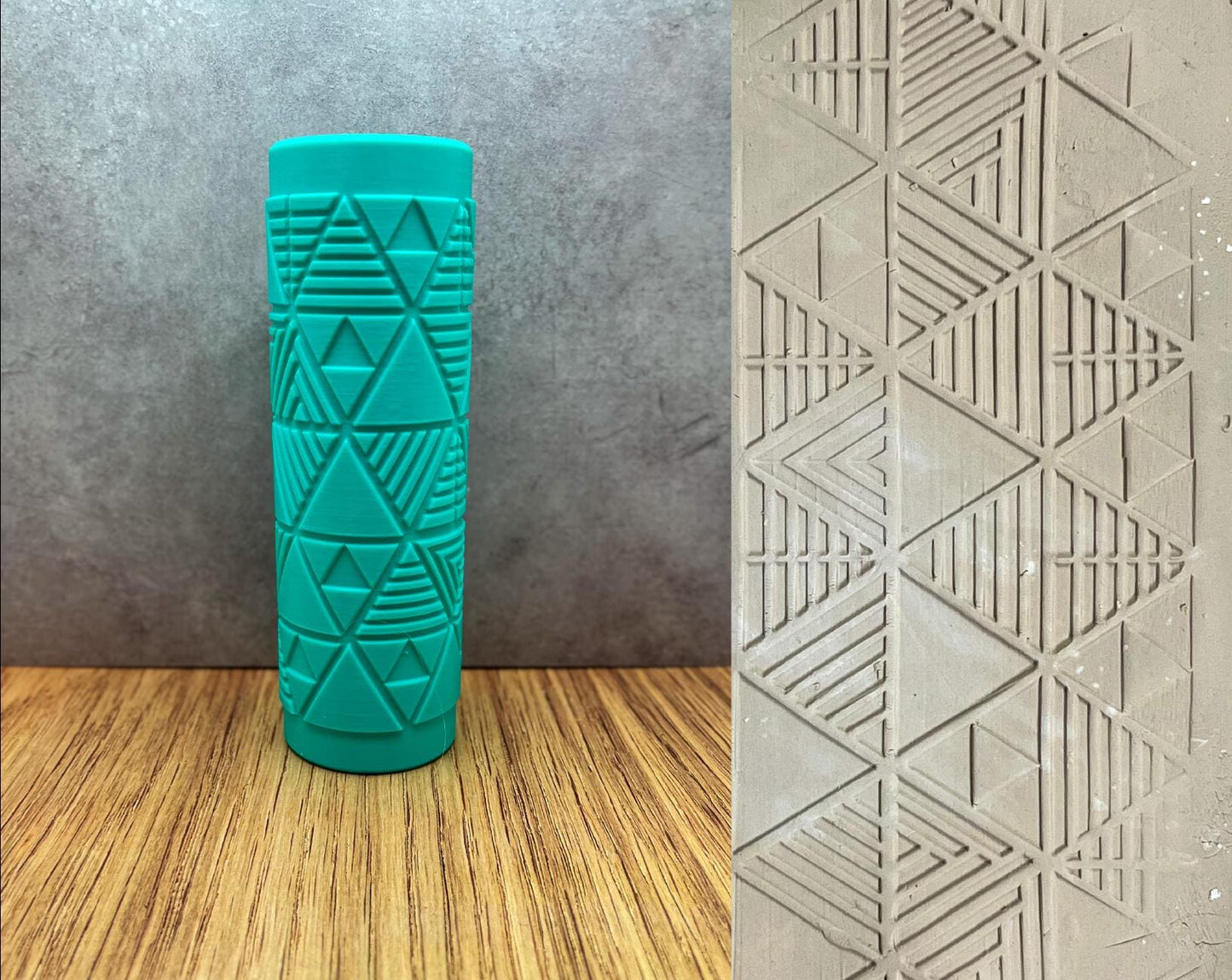 Christmas Pottery Texture Rollers