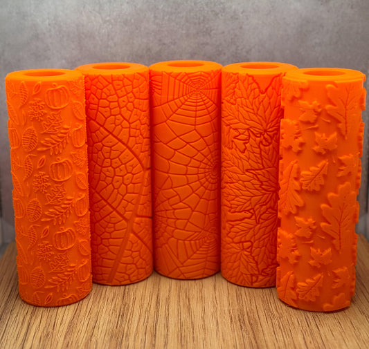 Autumn Texture Rollers | 3Demon | Pottery | Texture Roller
