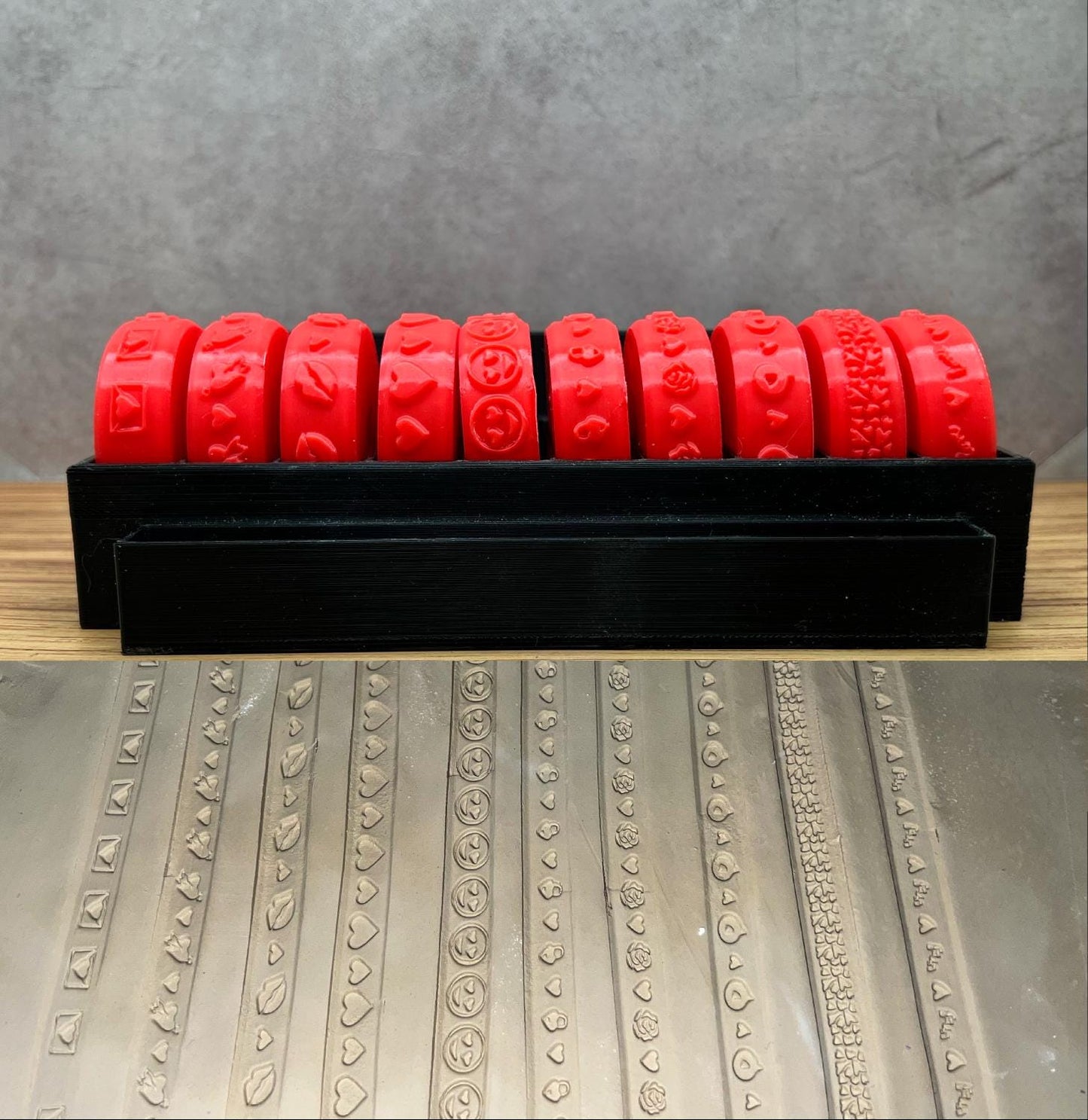 Mini Texture Rollers | Love Letter | 3Demon