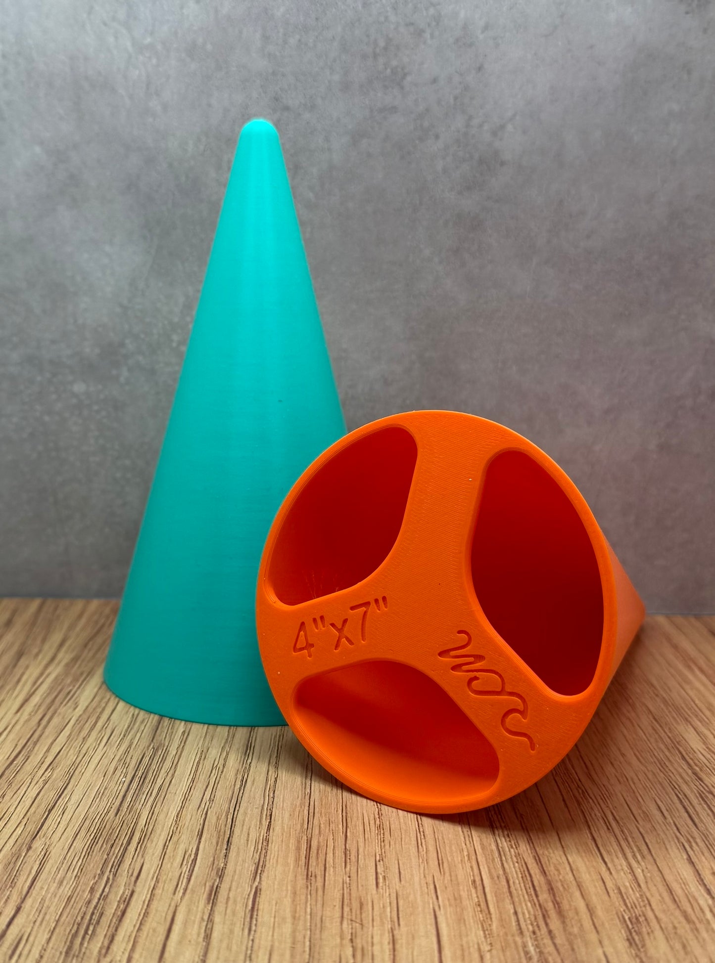 Pottery Cone Mold with Handle