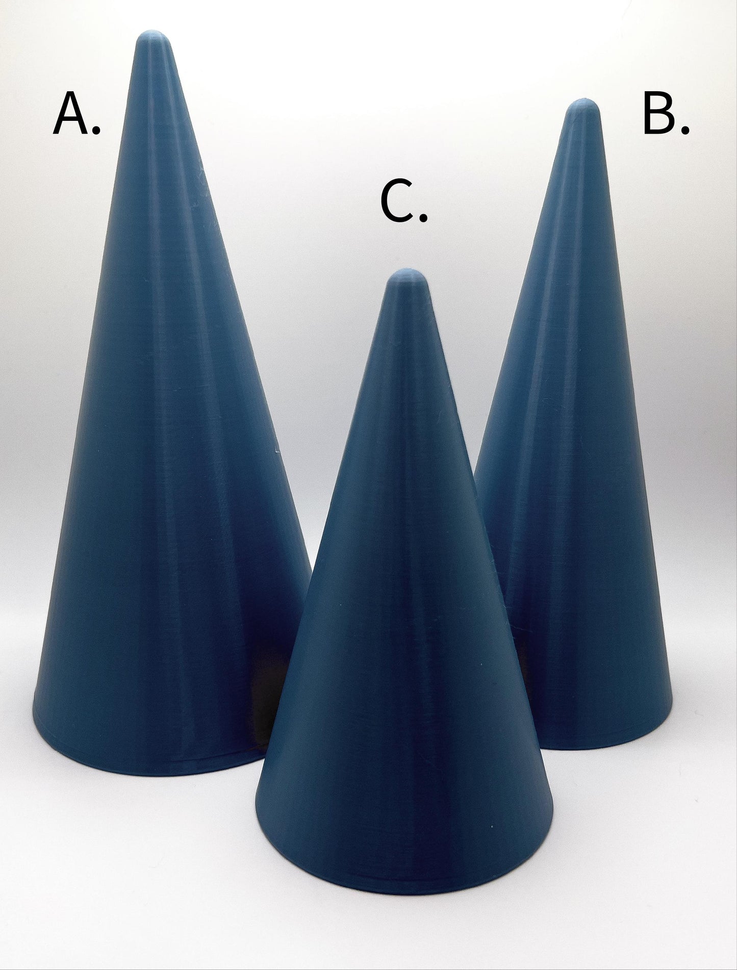 Pottery Cone Mold with Handle