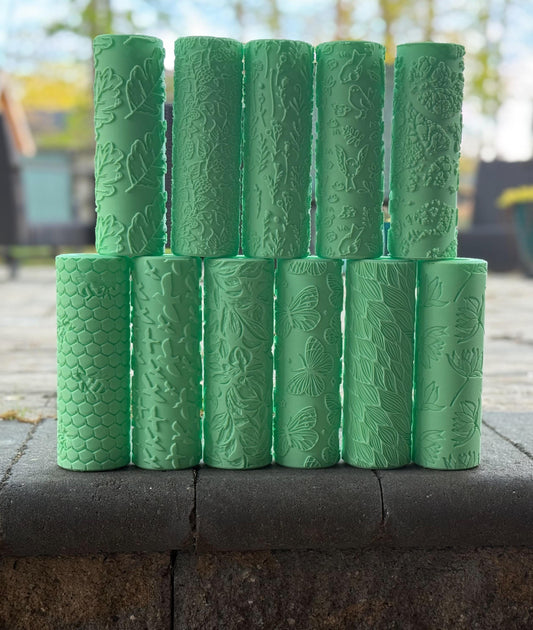 Nature Texture Rollers | 3Demon | Pottery | Texture Roller
