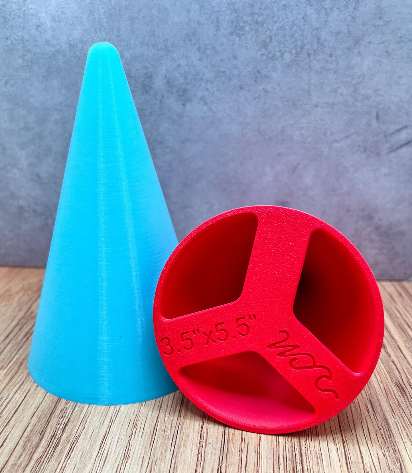 Pottery Mini Cone Mold set with Templates