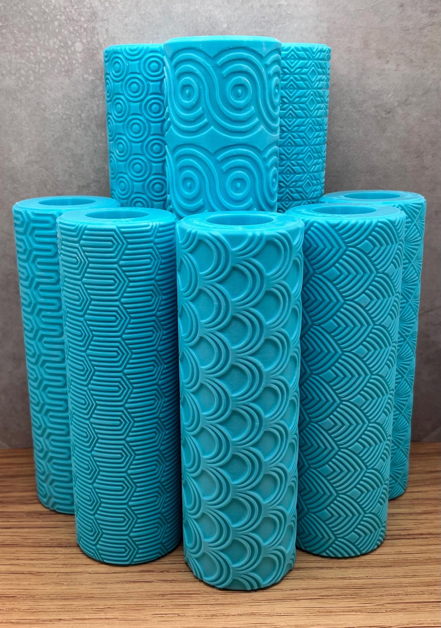 Art Deco Texture Rollers | 3Demon | Pottery | Texture Roller