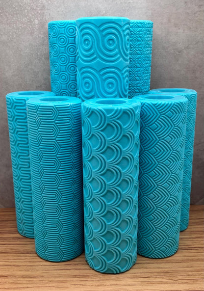 Art Deco Texture Rollers | 3Demon | Pottery | Texture Roller