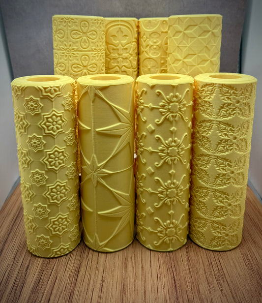 Tile Texture Rollers | 3Demon | Pottery | Texture Roller