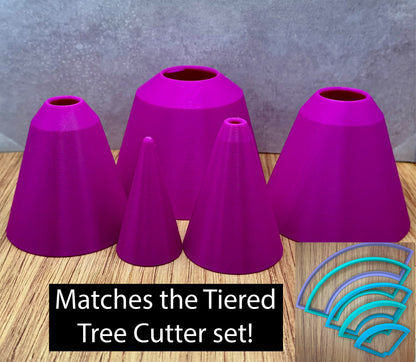 Tiered Christmas Tree Forms