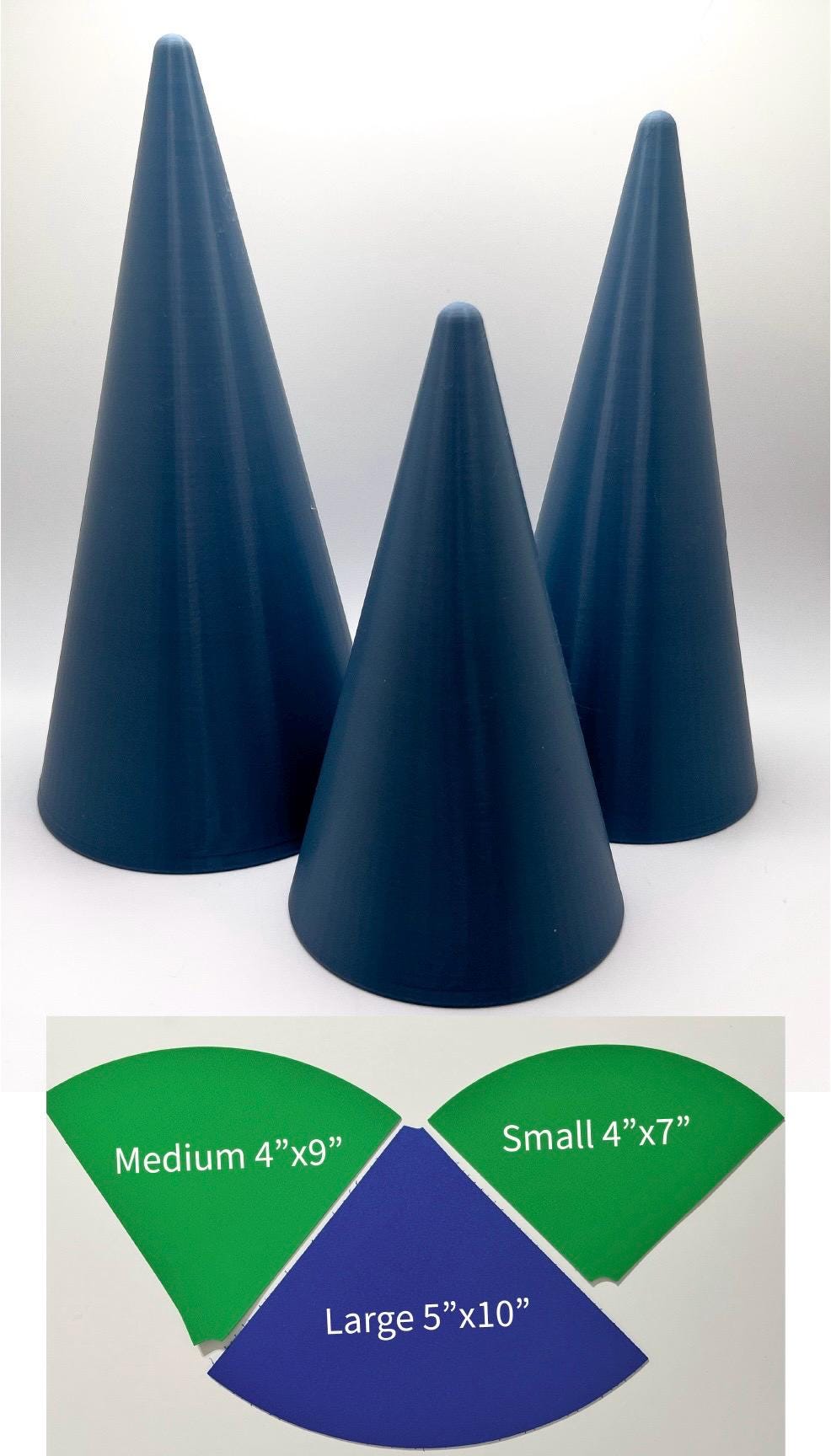 Pottery Cone Mold with Handle